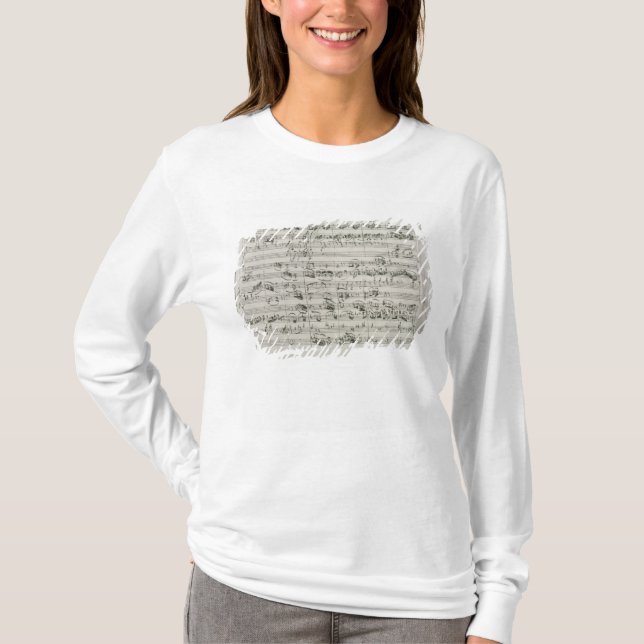 T-shirt Commandant de G pour le violon, le clavecin et le (Devant)