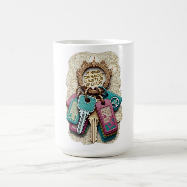T-Shirt Commandant de Minivan, Mug Chauffeur du Ch (Centre)