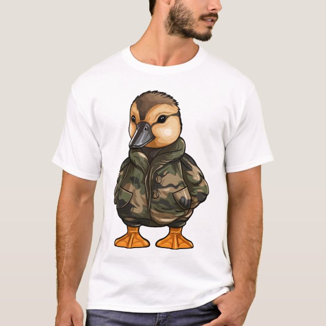 T-shirt Commandant Duck Tee (Devant)
