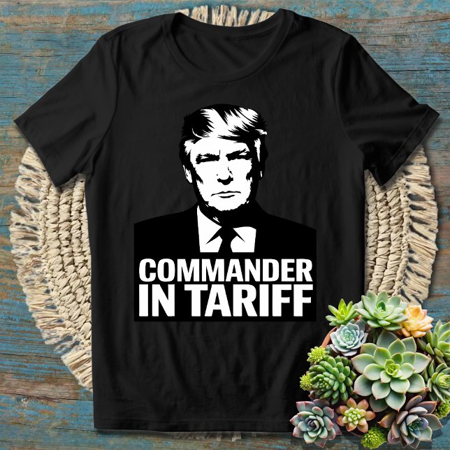 T-shirt Commandant En Matière De Tarification - Jeu Politi (Créateur téléchargé)