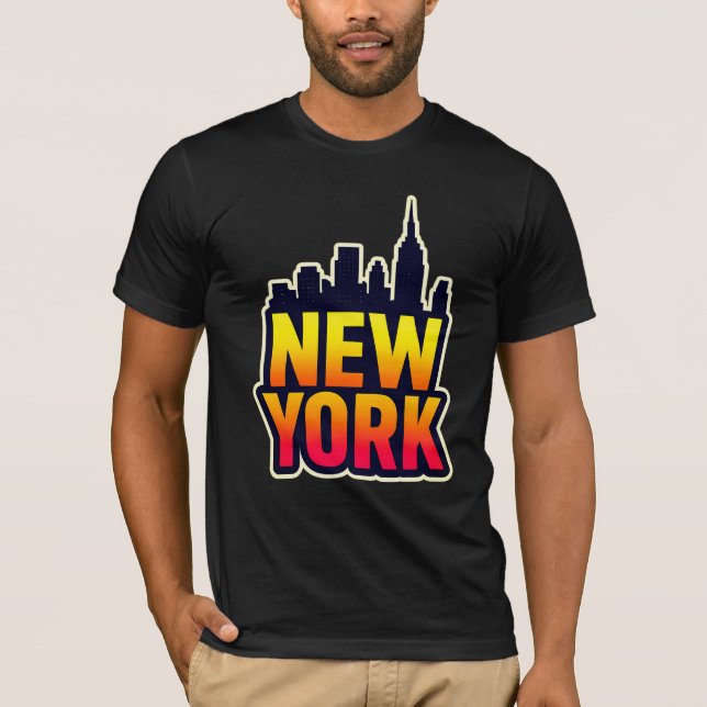 T-shirt Commandant New York (Devant)