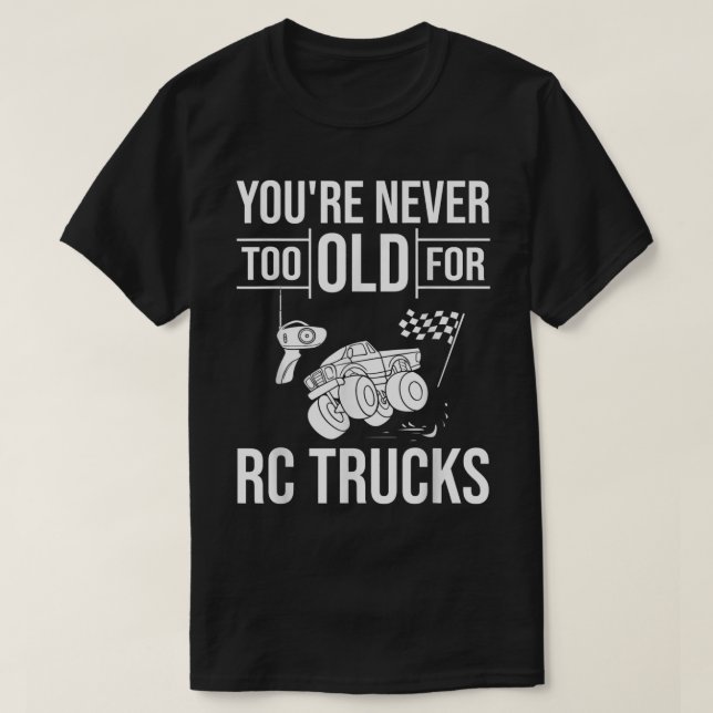 T-shirt Commande à distance Rc Truck Monster Car2373 (Design devant)
