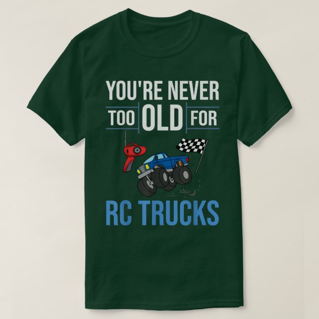 T-shirt Commande à distance Rc Truck Monster Car2377 (Design devant)