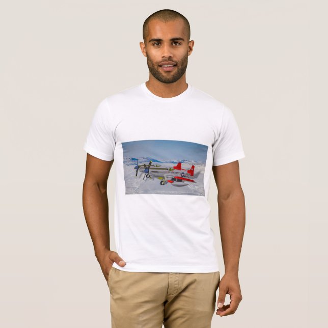 T-shirt Commande d'air F-82 d'Alaska (Devant entier)