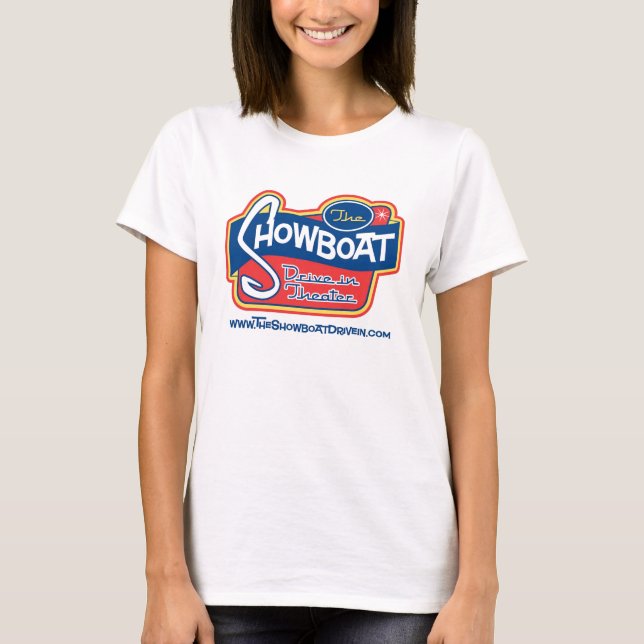 T-shirt Commande de Showboat dans le bébé de dames - pièce (Devant)