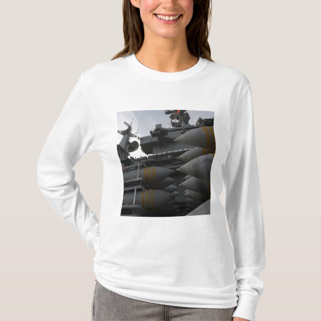 T-shirt Commande empilée prête à être chargée (Devant)