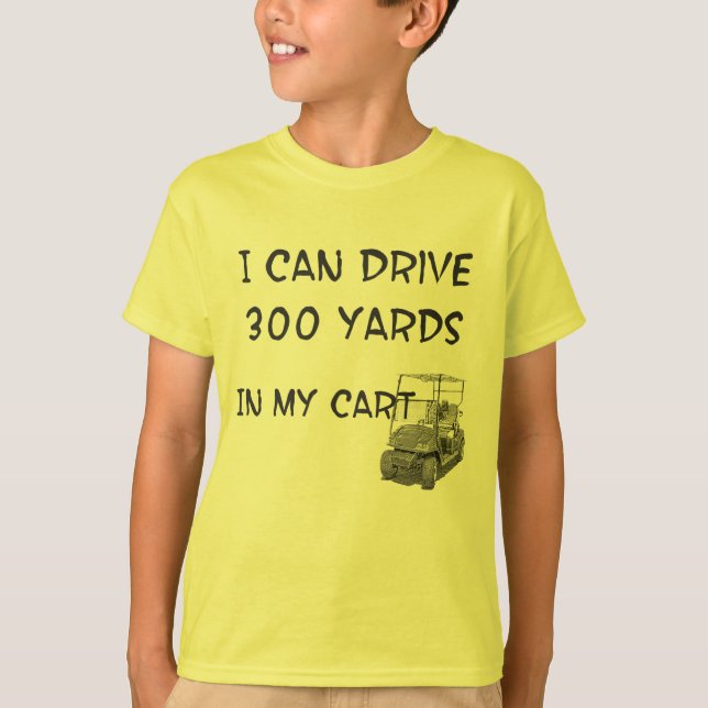 T-shirt Commande jouante au golf (Devant)