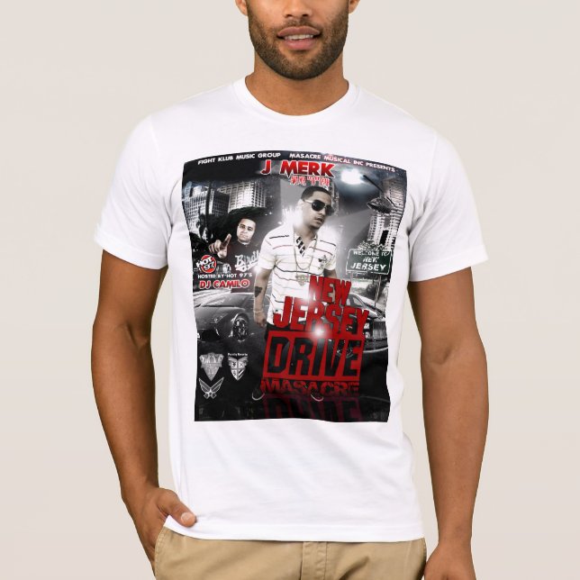 T-shirt Commande Masacre de New Jersey (Devant)