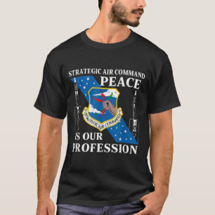 T-shirt Commandement aérien stratégique Usaf Guerre froide