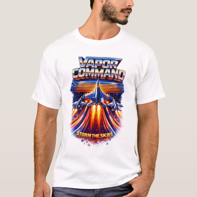 T-shirt Commandement de la vapeur (Devant)