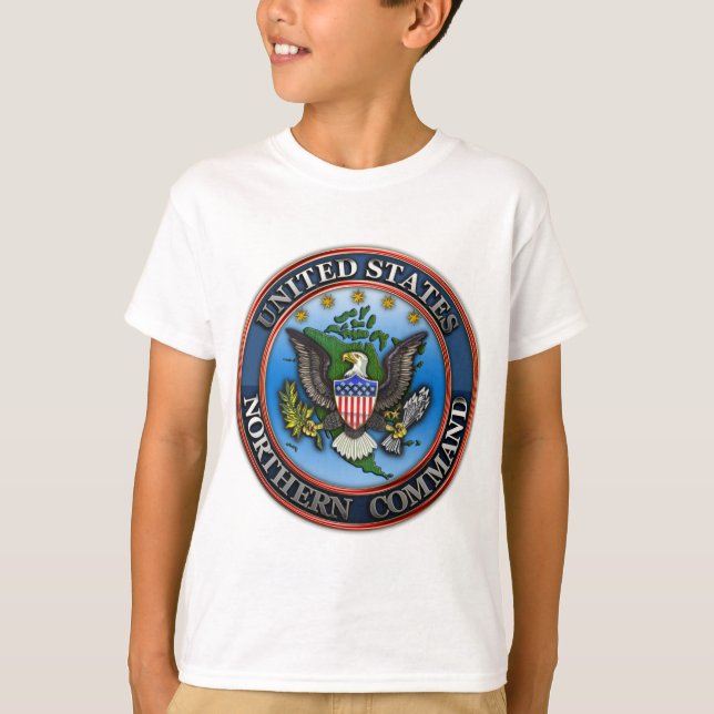 T-shirt Commandement du Nord des États-Unis (Devant)