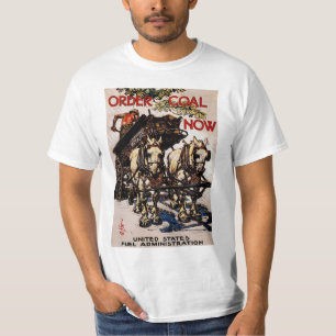T-shirt Commander du charbon maintenant
