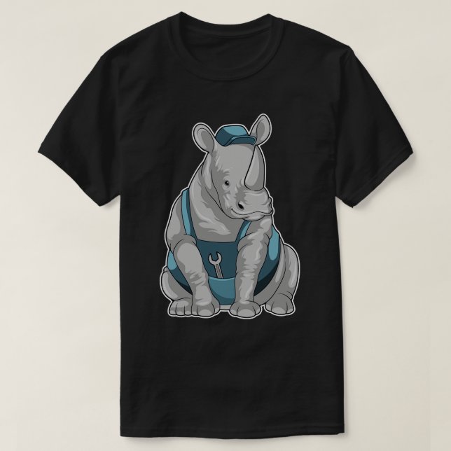 T-shirt comme artisan avec clé (Design devant)