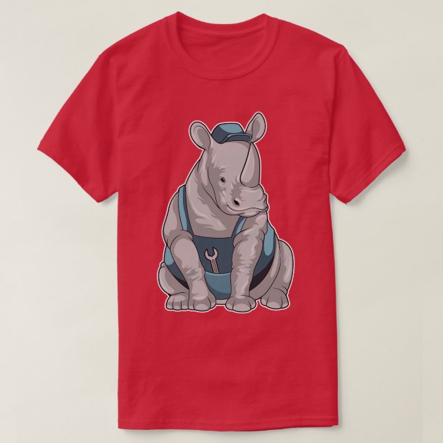 T-shirt comme artisan avec clé (Design devant)