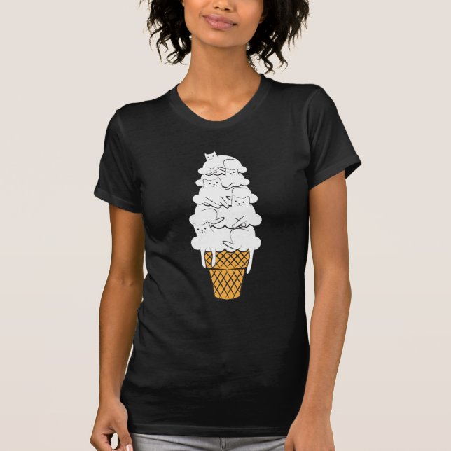 T-shirt Comme cette crème glacée ? Cadeau mignon (Devant)