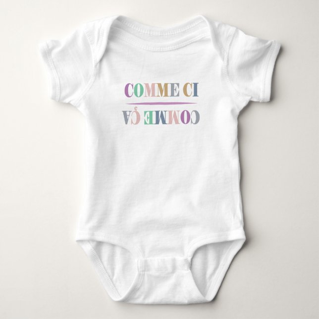 T-shirt Comme Ci Comme Ca Français (Devant)