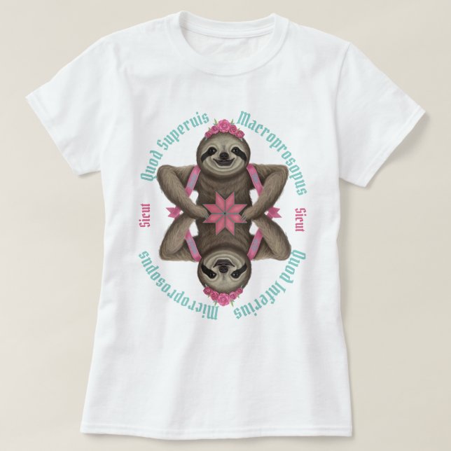 T-shirt Comme ci-dessous (Design devant)