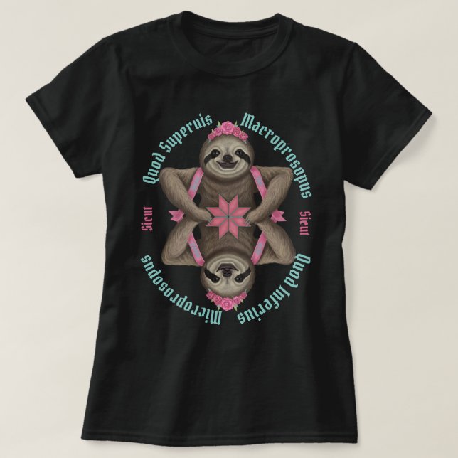 T-shirt Comme ci-dessous (Design devant)