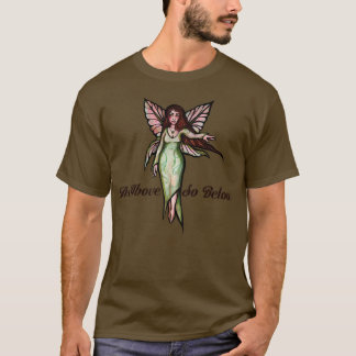 T-shirt Comme ci-dessous ainsi en dessous de la fée païenn