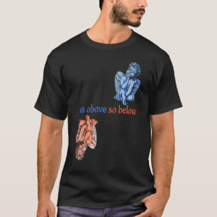 T-shirt Comme Ci-Dessus Ainsi Ci-Dessous Angels Alchimie M