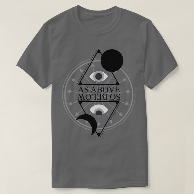 T-shirt Comme ci-dessus ci-dessous 12 (Design devant)
