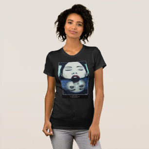 T-shirt "Comme ci-dessus, So Below" Peinture sur un