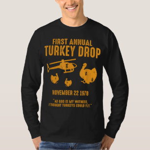 T-shirt Comme Dieu Est Mon Témoin, Je Pensais Que Les Dind