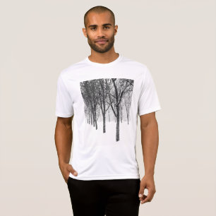 T-shirt comme je dégrossis avec des arbres