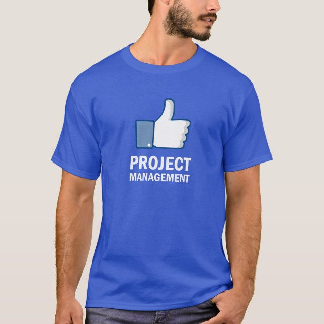 T-shirt Comme la gestion des projets (Devant)