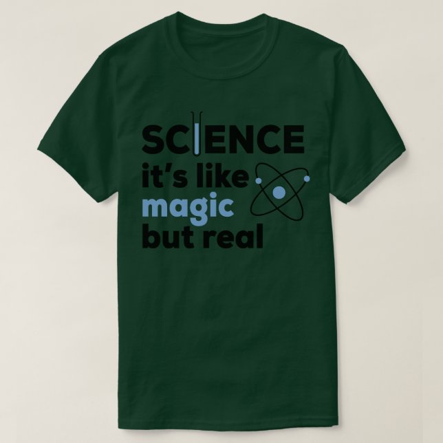 T-shirt Comme la magie mais réel (Design devant)
