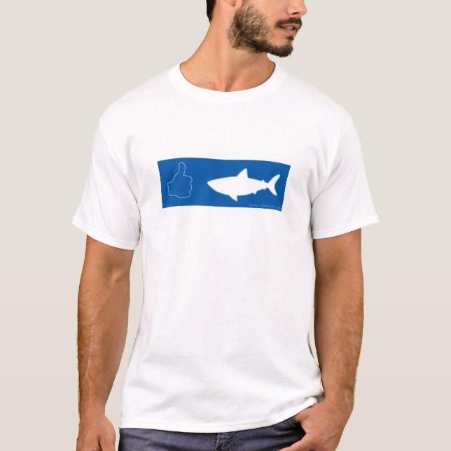 T-shirt Comme le requin t-shirt2 (Devant)