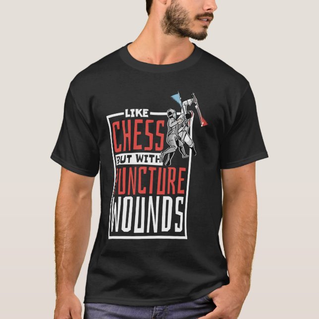 T-shirt Comme Les Échecs Mais Avec Les Plaies De Punique F (Devant)