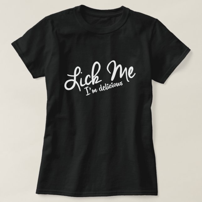 T-SHIRT COMME MOI, JE SUIS DÉLICIEUX. (Design devant)