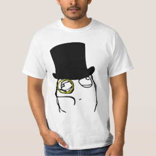 T-shirt Comme monsieur Rage Face Meme