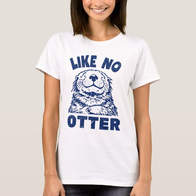 T-shirt Comme No Otter (Devant)