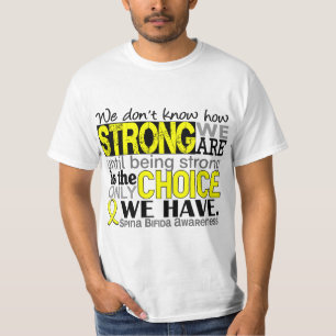 T-shirt Comme nous forts sommes spina bifida