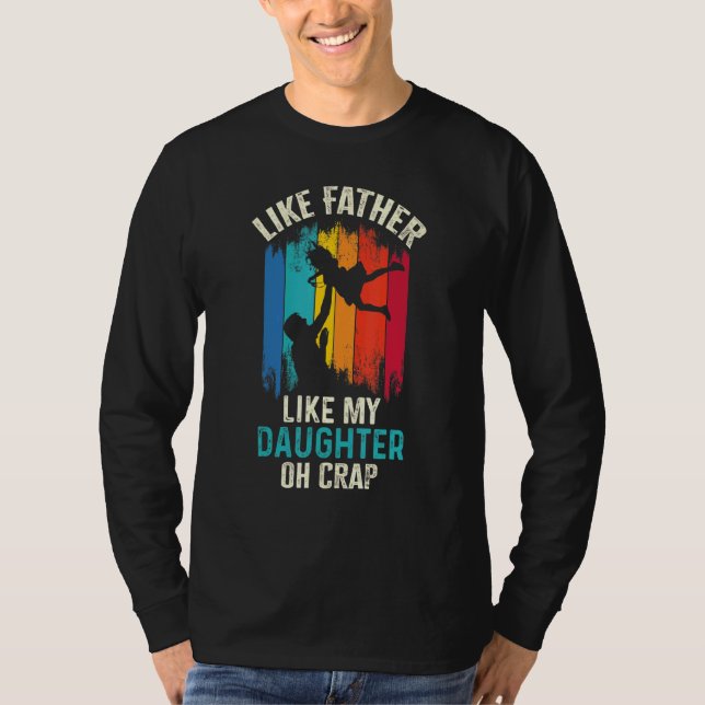 T-shirt Comme Père Comme Fille Oh Crap 11 (Devant)