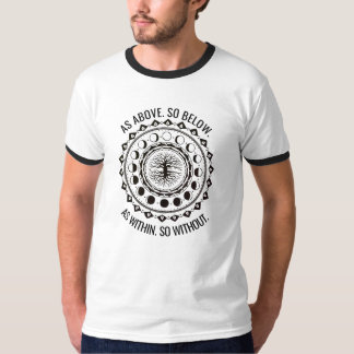 T-shirt Comme précédemment. Tellement ci-dessous. En tant