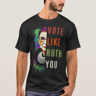 T-shirt Comme Ruth Vous A Envoyé Colorado Art Féministe