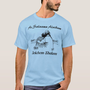T-shirt Comme Salaamu Alaikum, Aleichem Shalom