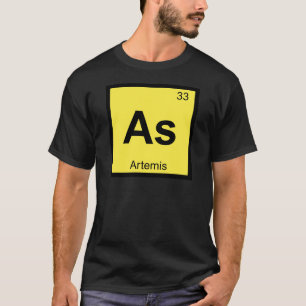T-shirt Comme - Table périodique de chimie de la déesse Ar