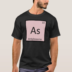 T-shirt Comme - Tableau périodique de la chimie d'Ankylosa