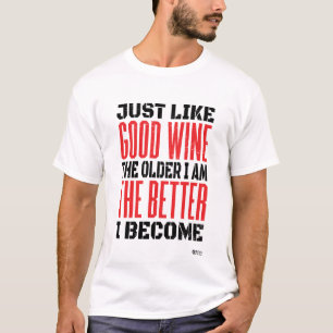 T-shirt Comme Un Bon Vin Blanc