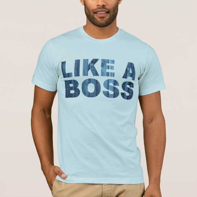 T-SHIRT COMME UN PATRON (Devant)