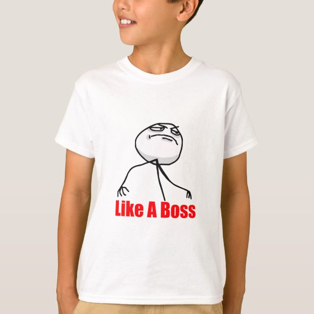 T-shirt Comme un patron (Devant)