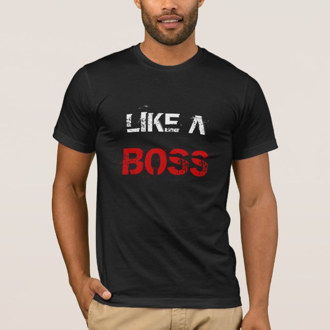 T-SHIRT COMME UN PATRON (Devant)