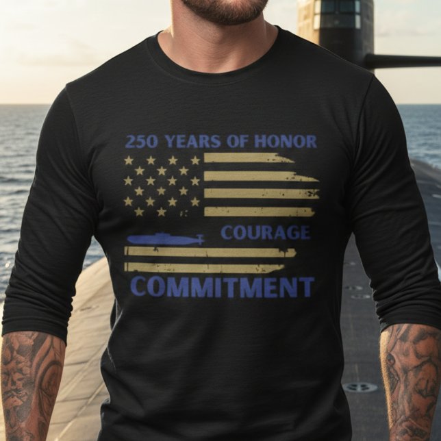 T-shirt commémoratif du 250e anniversaire de la ma (Créateur téléchargé)
