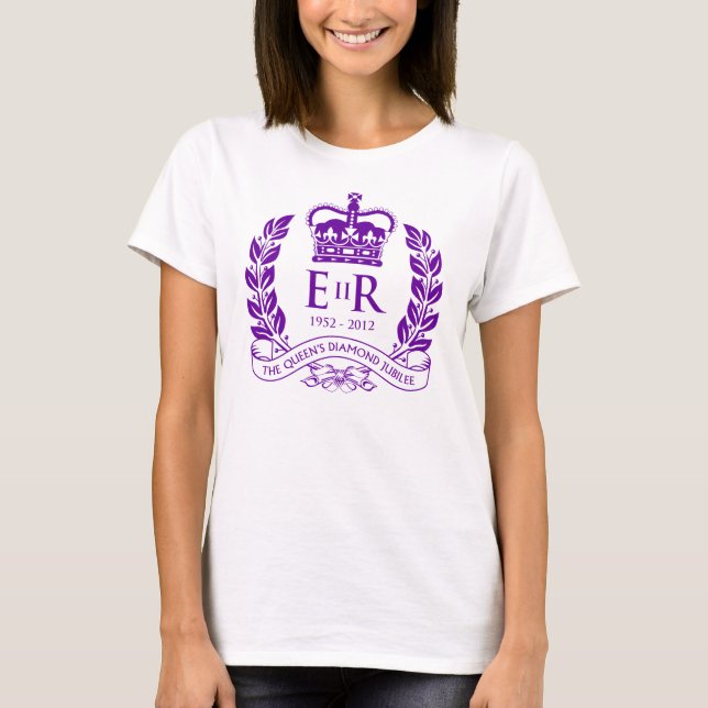 T-shirt commémoratif Jubilé de diamant (Devant)