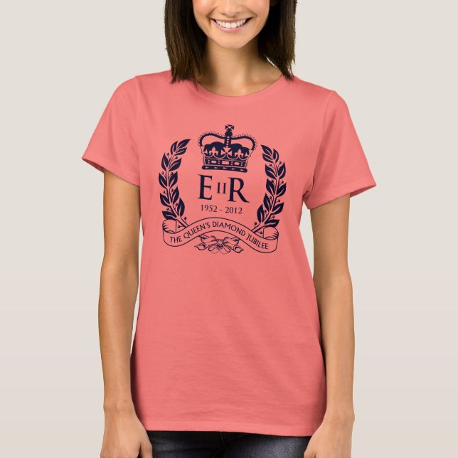 T-shirt commémoratif Jubilé de diamant (Devant)