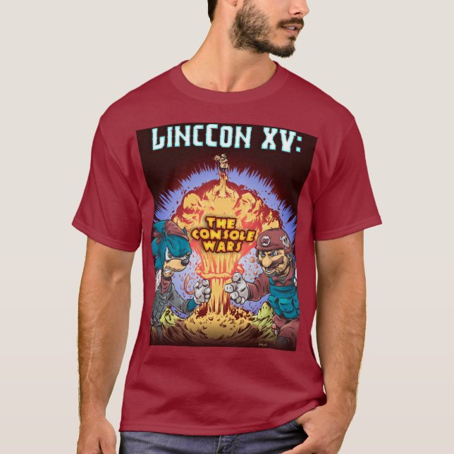 T-shirt commémoratif LincCon XV (Devant)